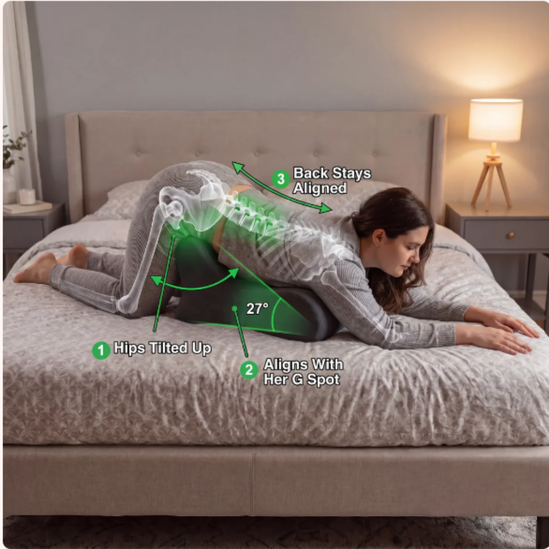 The Pillow That Makes Her Grip The Sheets